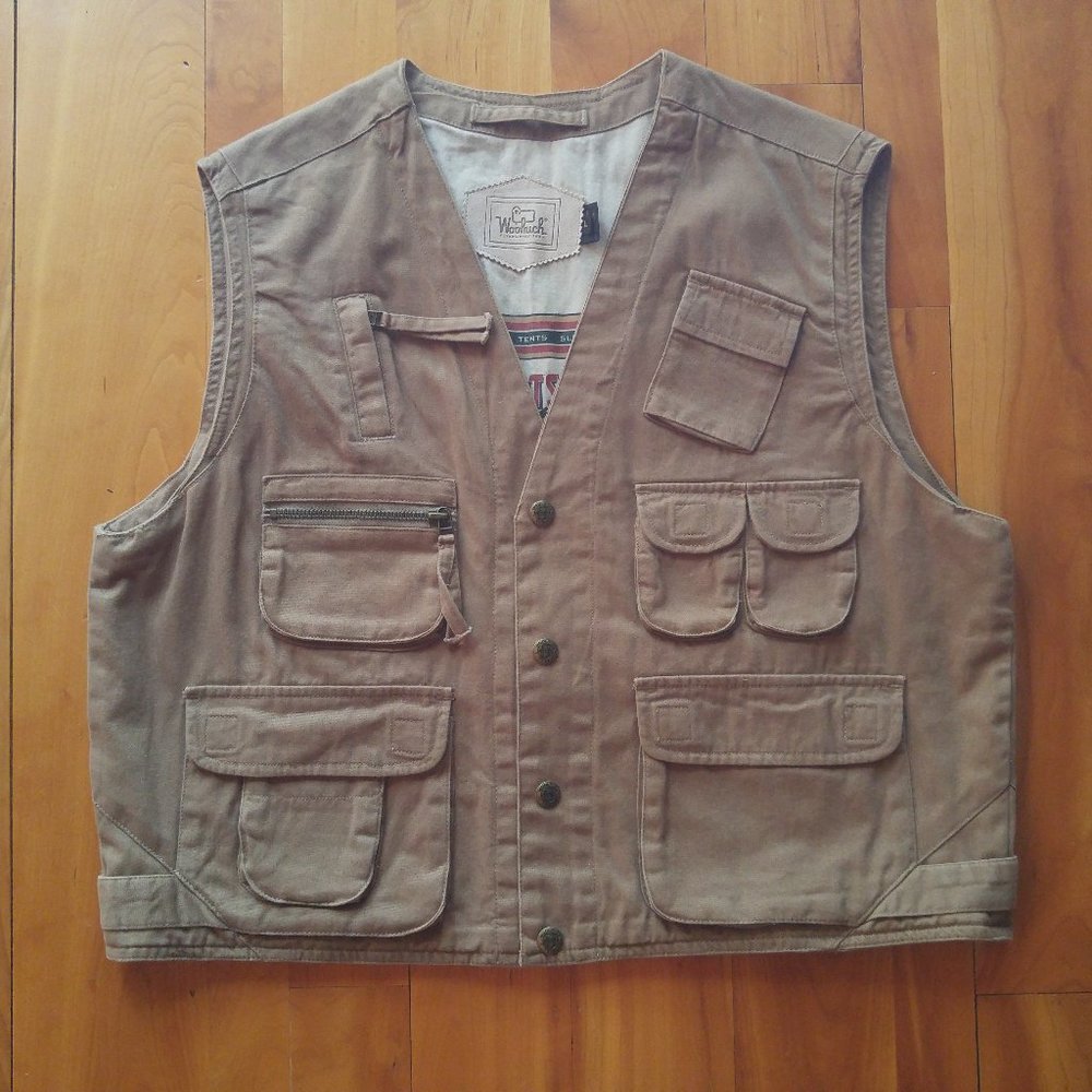Woolrich Men's Fishing Vest, Size L